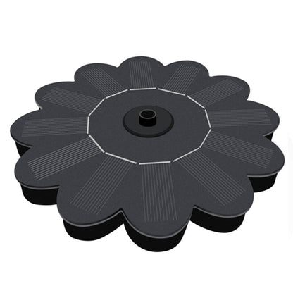 Sunflower Shaped Garden Solar Powered Fountain Pump Water Pump with 6 Nozzles