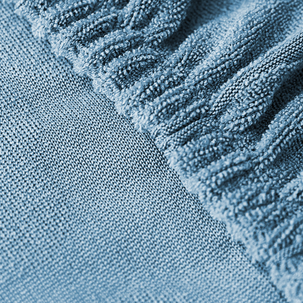 Sofa Cushion Cover High Stretch Sofa Seat Slipcover Protector -Blue