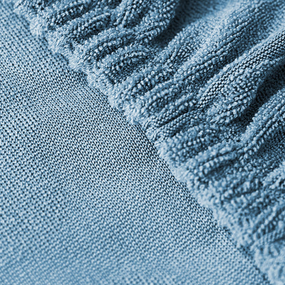 Sofa Cushion Cover High Stretch Sofa Seat Slipcover Protector -Blue