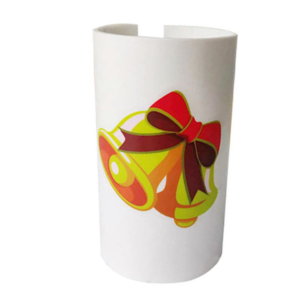 2Pcs Christmas Sliding Wrapping Paper Cutter Tool White and Green