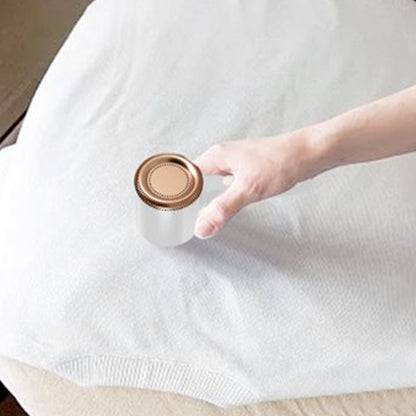 2pcs Fabric Shave Rechargeable Electric Lint Remover Sweater Couch Fabric Pill Shaver -Green and White