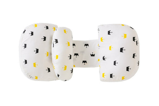 U Shaped Pregnancy Body Pillows Side Sleeper Maternity Pillows Waist Support Pillow Sleeping Pillow-White