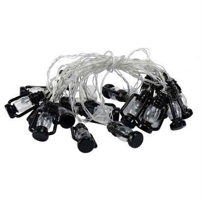 3M 20LED Retro Kerosene Lantern Fairy String Lights Battery Operated