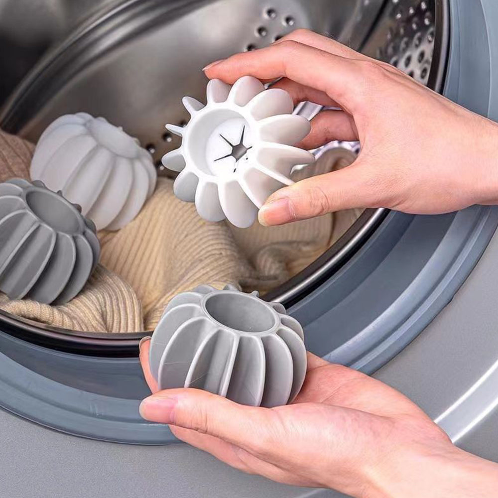 4 Pcs Magic Laundry Balls Cleaning Washing Machine Clothes Cleaning Balls