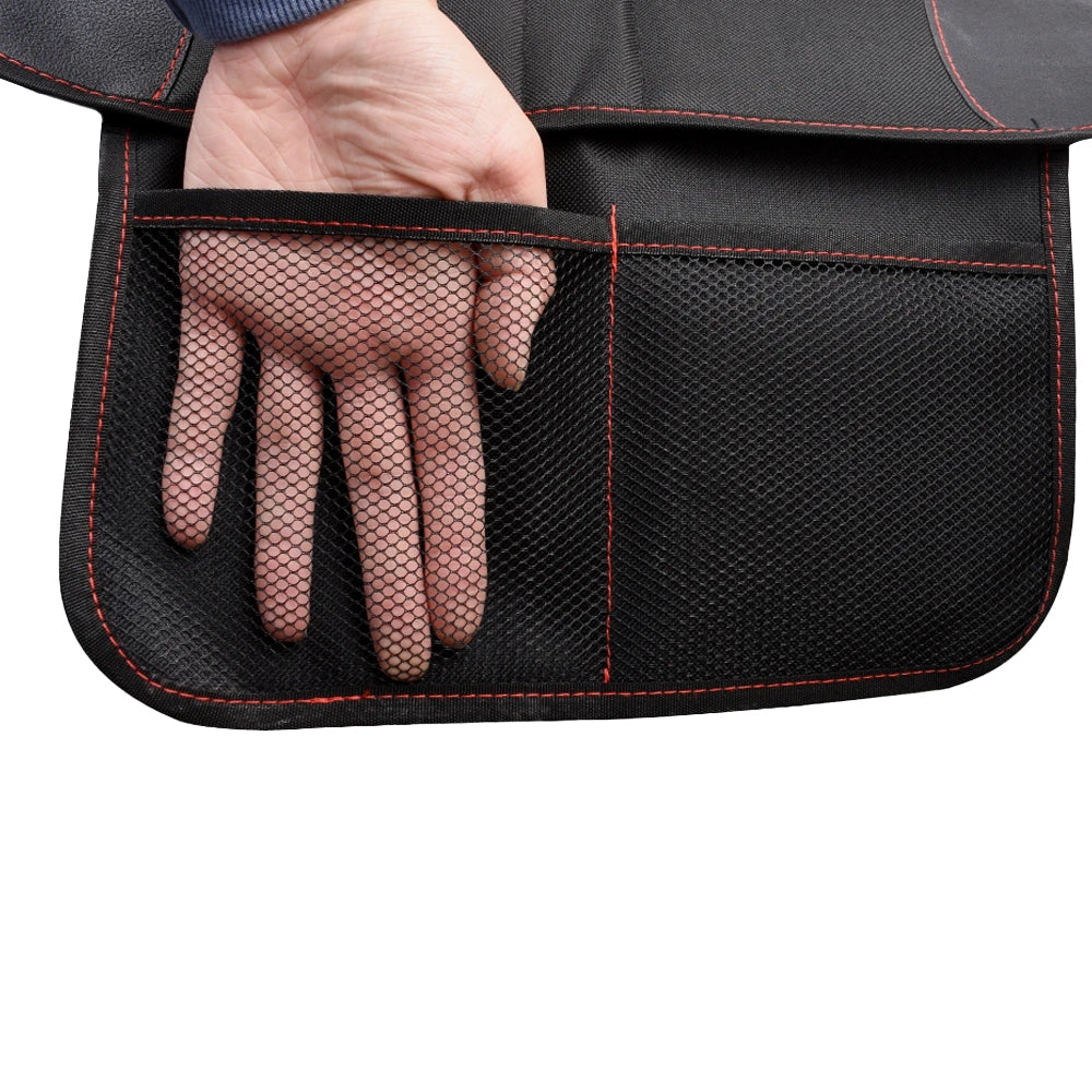 Car Seat Protector with Organizer Pockets