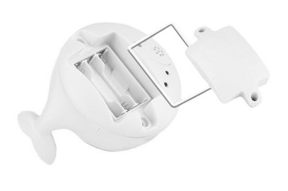 Toy Bath Toys Light Up Whale Spray Water Bathtub Toys for Boys Girls-White