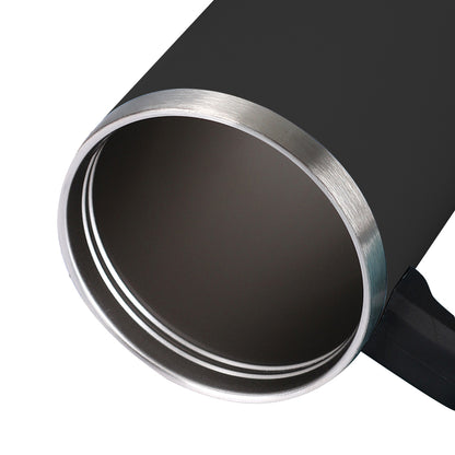 Stainless Steel Water Bottle Insulated Tumblers with Lid and Straw for Travel Coffee -Black