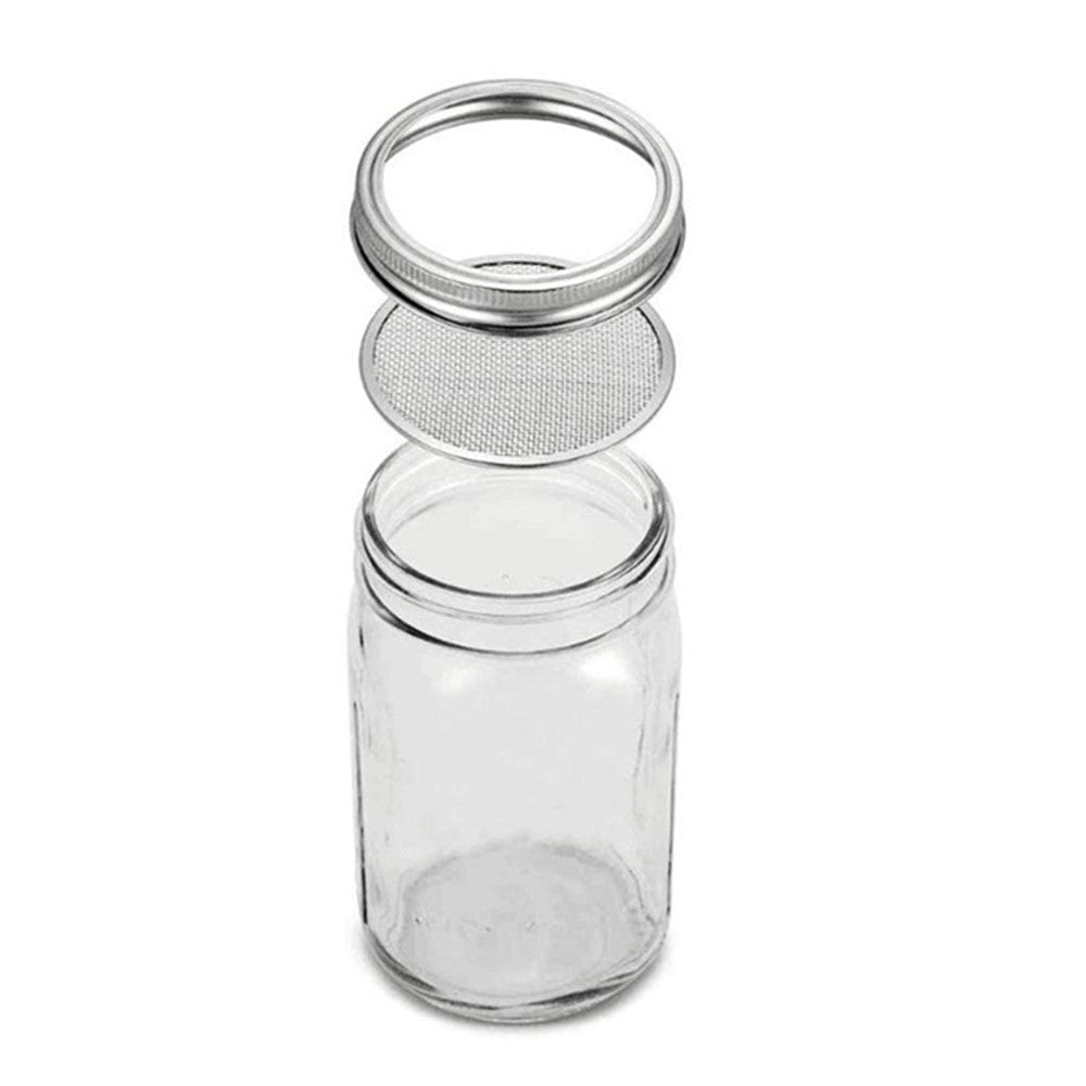 Sprouting Jars with Mesh Lids Sprouts Growing Kit Seed Germination Kit