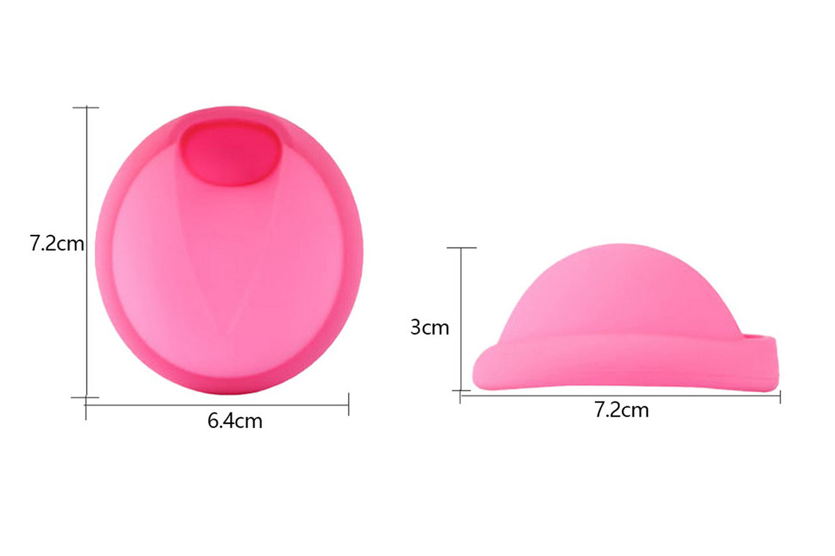 Reusable Medical Grade Menstrual Cup Set-Pink