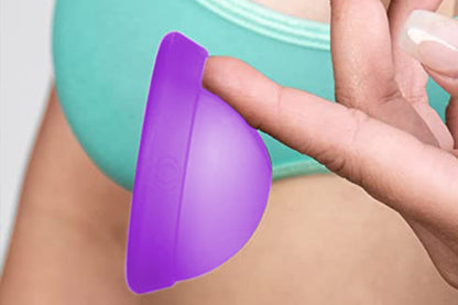 Reusable Medical Grade Menstrual Cup Set-Purple
