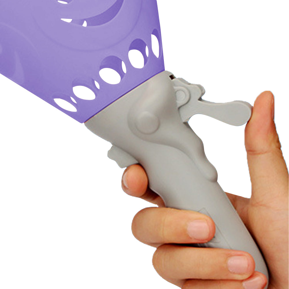 Toy Kids Catch Ball Game with 2 Catch Launcher Baskets and 4 Balls -Purple