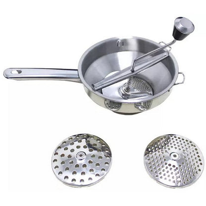 Rotary Food Mill Stainless Steel Baby Food Purees Maker