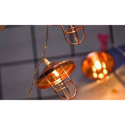 2pcs Solar Powered Morocco Metal String Light