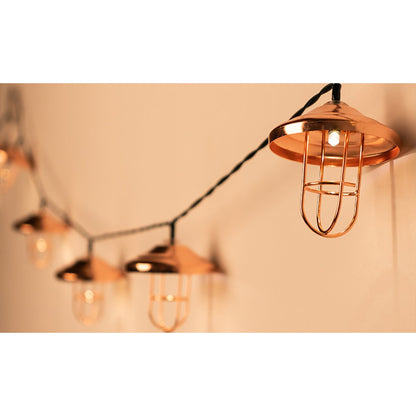 2pcs Solar Powered Morocco Metal String Light