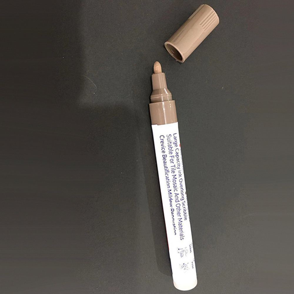 10 Piece Tile Wall Grout Restorer Pen Repair Marker - Brown