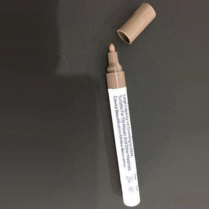 10 Piece Tile Wall Grout Restorer Pen Repair Marker - Brown