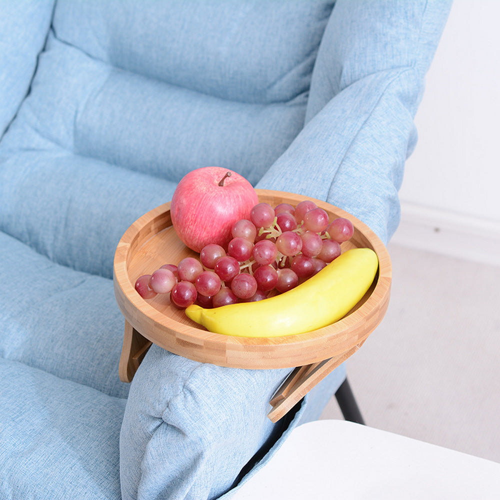 Wooden Sofa Arm Clip Table Sofa Armrest Tray Table