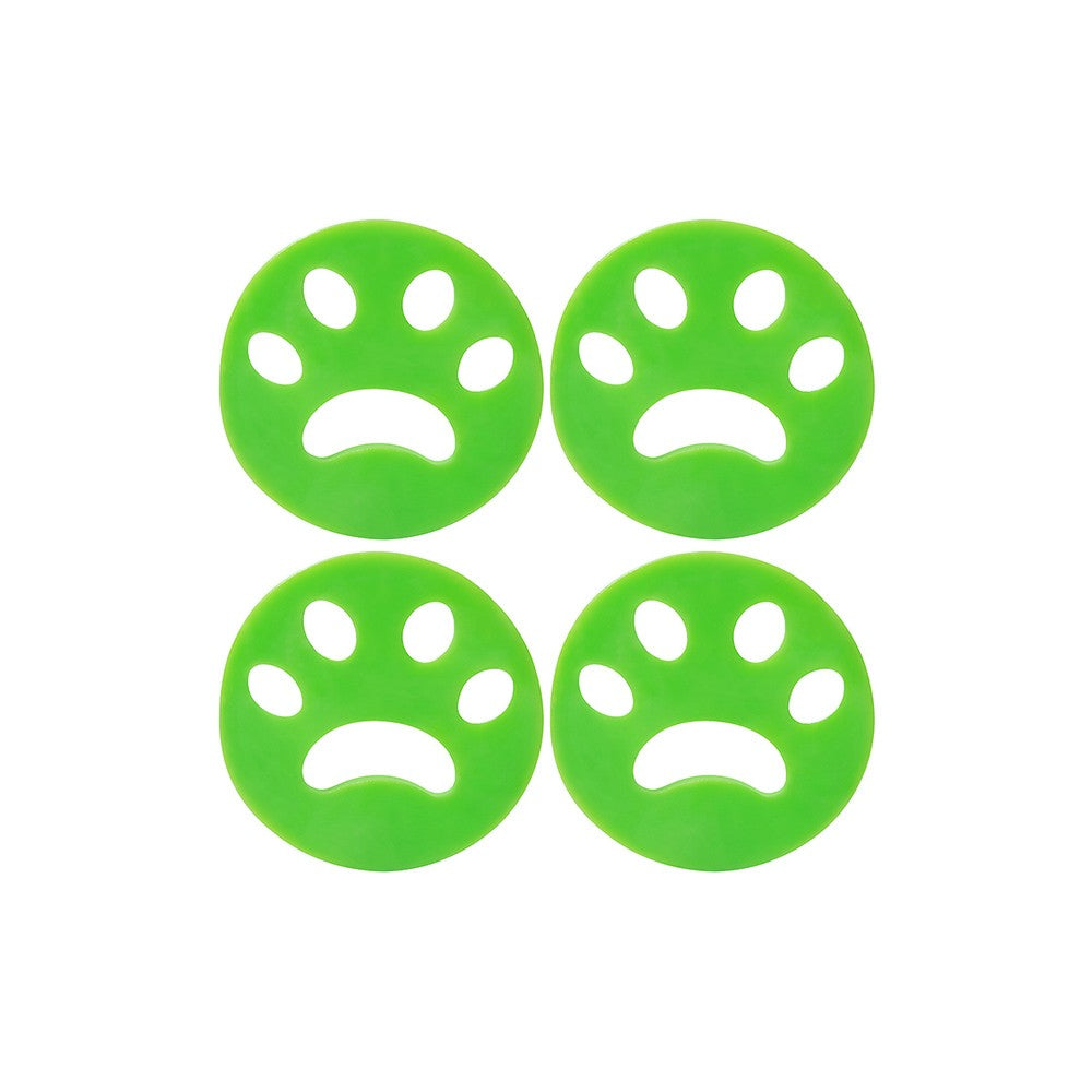 4 Piece Pet Hair Remover for Laundry - Green
