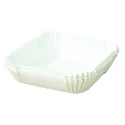 100 PCS Disposable Air Fryer Paper Liners Grease and Water Proof Non Stick-White