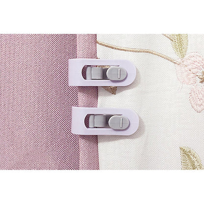 24pcs Duvet Pin Duvet Clips Bed Quilt Donuts Holders Comforter Grippers without Needle -Purple