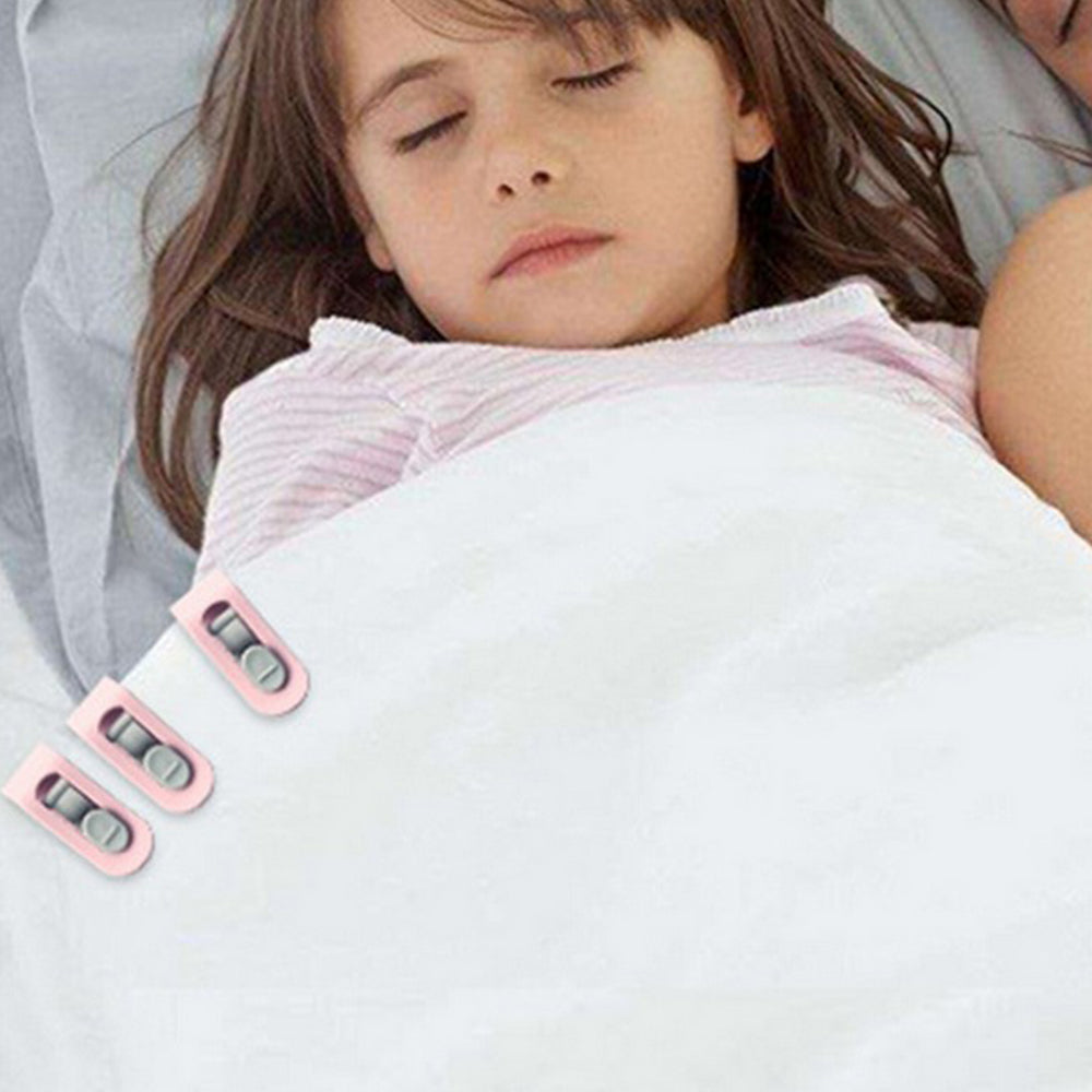 12pcs Duvet Pin Duvet Clips Bed Quilt Donuts Holders Comforter Grippers without Needle -Pink