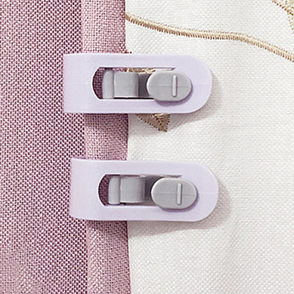 24pcs Duvet Pin Duvet Clips Bed Quilt Donuts Holders Comforter Grippers without Needle -Purple