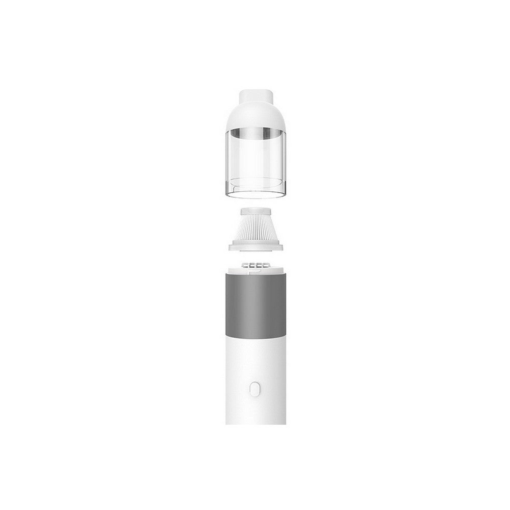 Handheld Vacuum Cleaner Cordless Portable Car Vacuum Detailing Kit for Travel RV Camper -White
