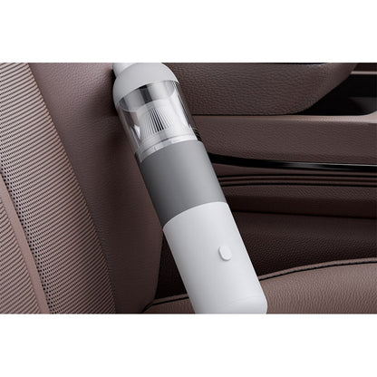 2pcs Handheld Vacuum Cleaner Cordless Portable Car Vacuum Detailing Kit for Travel RV Camper -White