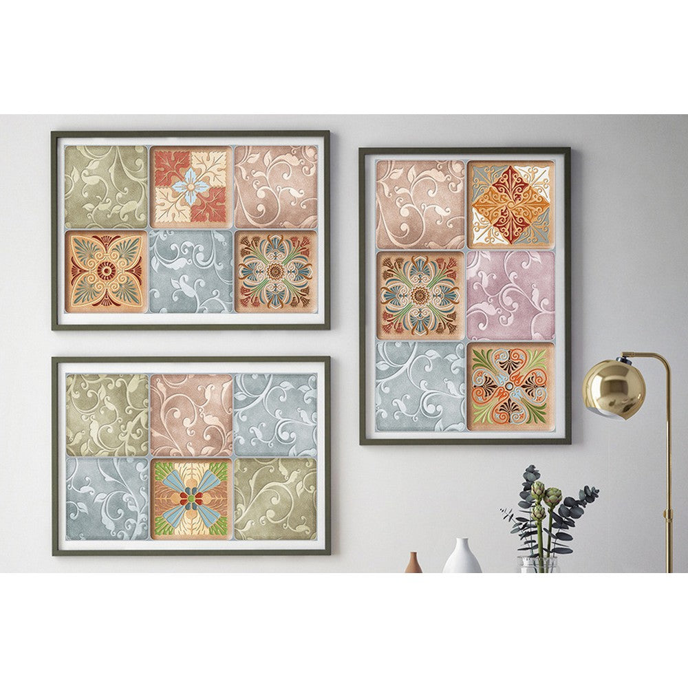 2Pcs Self-Adhesive Thickened Decor Tile Stickers