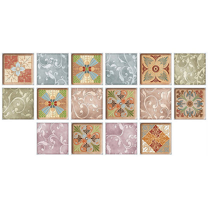 2Pcs Self-Adhesive Thickened Decor Tile Stickers