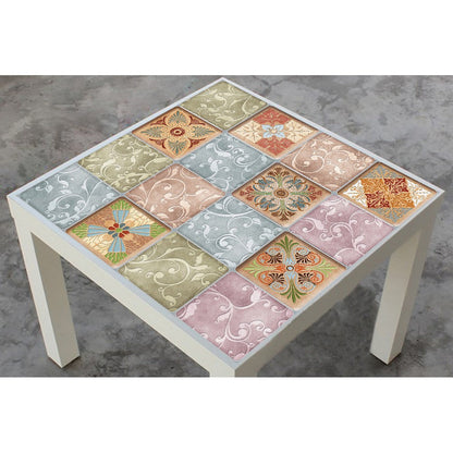 2Pcs Self-Adhesive Thickened Decor Tile Stickers