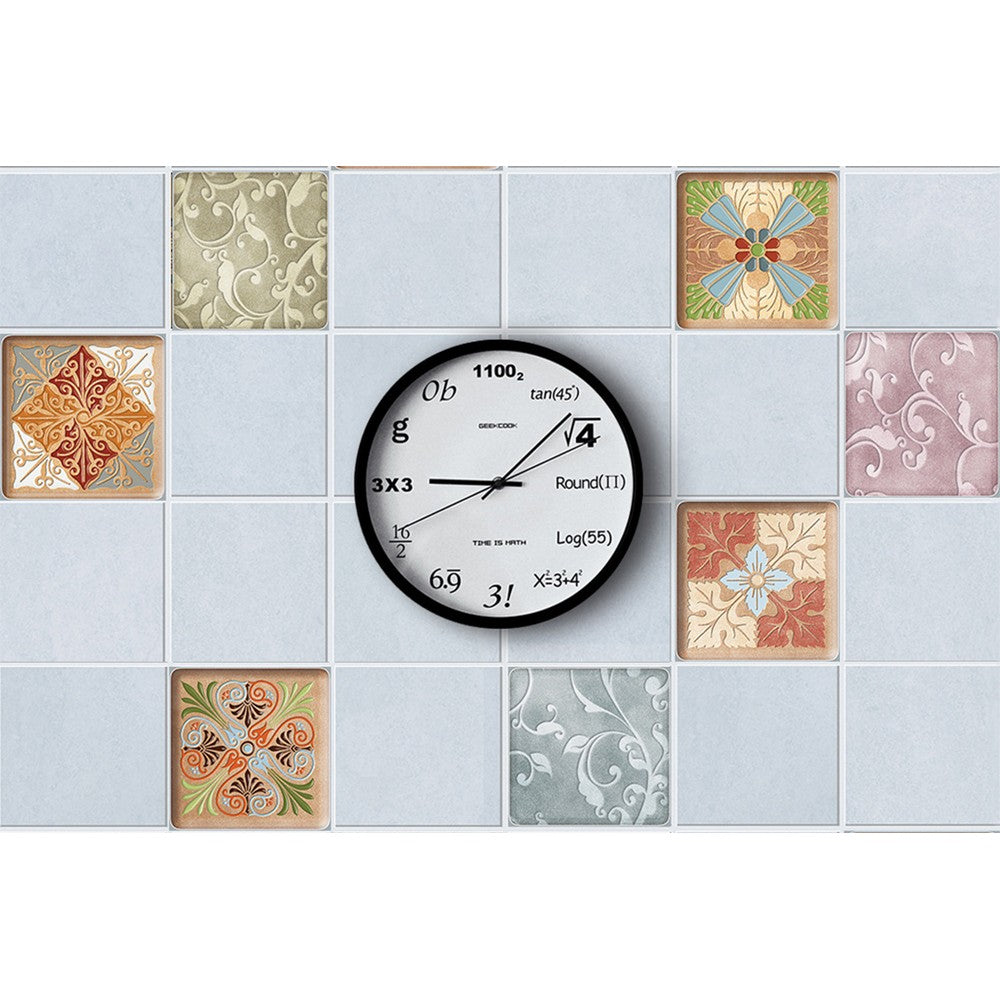 2Pcs Self-Adhesive Thickened Decor Tile Stickers