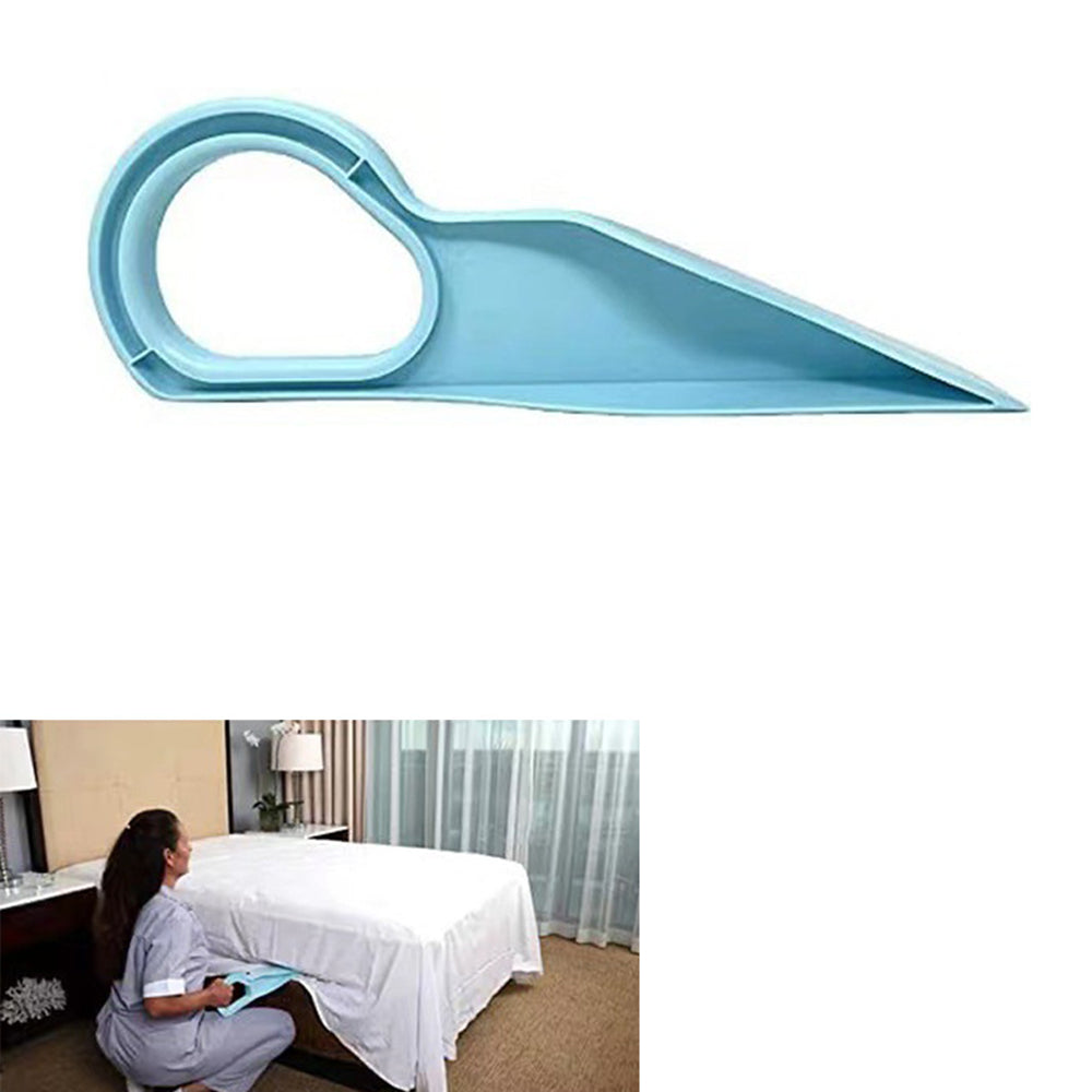 4pcs Ergonomic Mattress Lifter Wedge Elevator Bed Making Tool