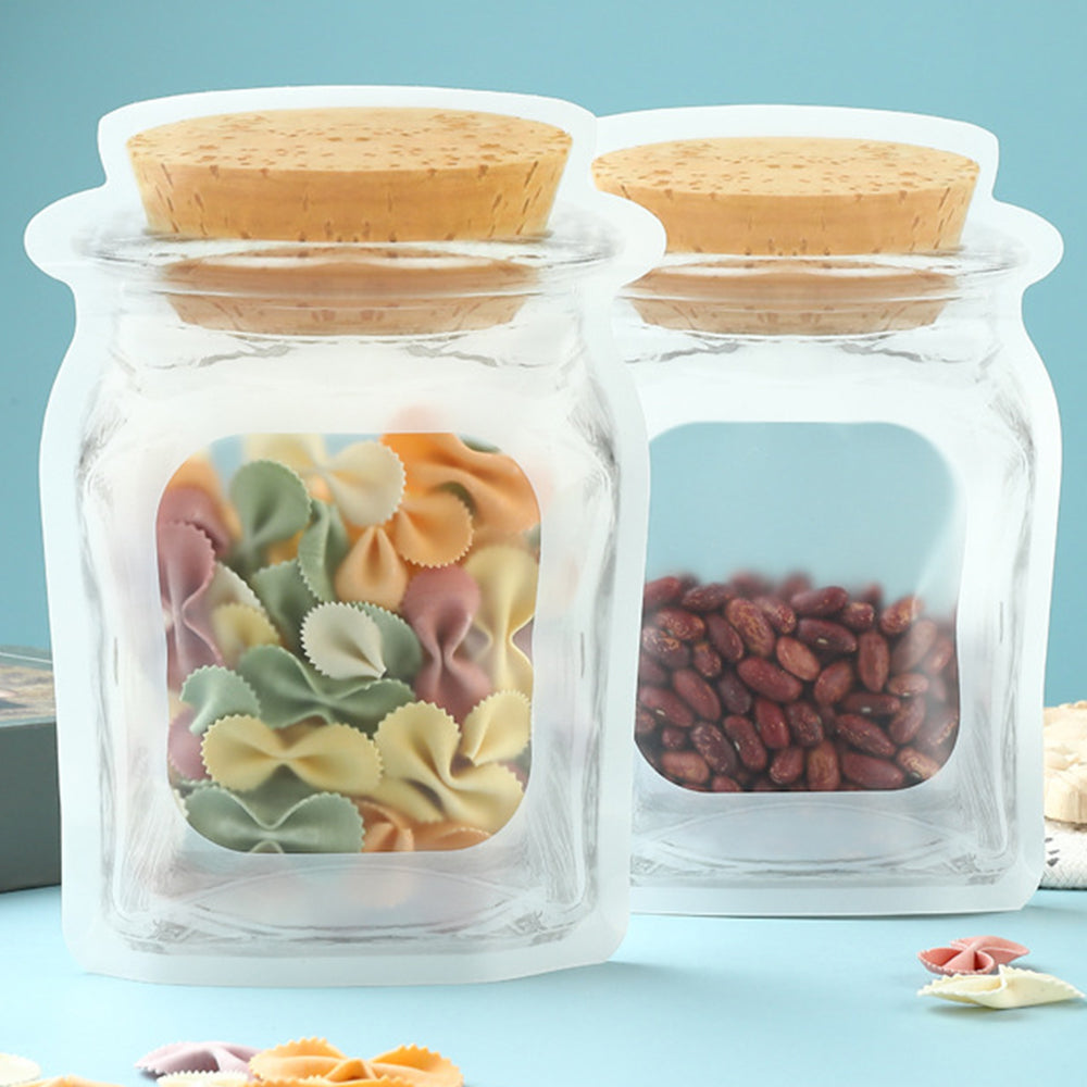 20Pcs Reusable Ziplock Bags Food Storage Bag