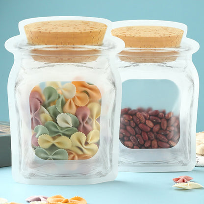 20Pcs Reusable Ziplock Bags Food Storage Bag