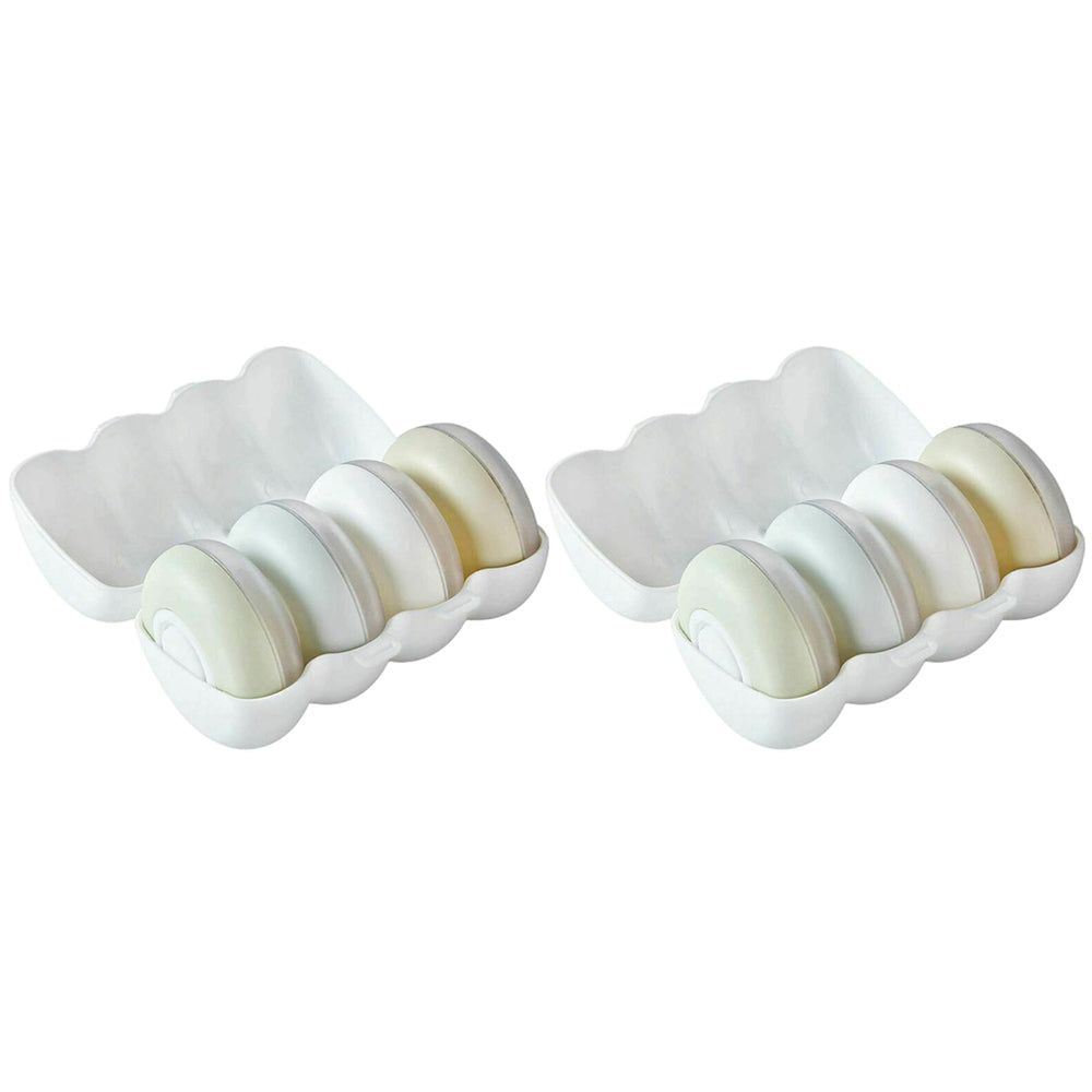 Set of 4Pcs Round Travel Pods