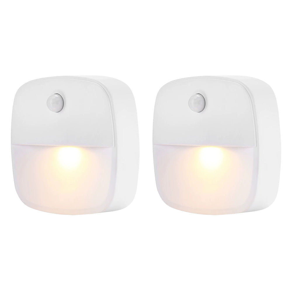 2 Piece Motion Sensor Closet Lights - Warm White