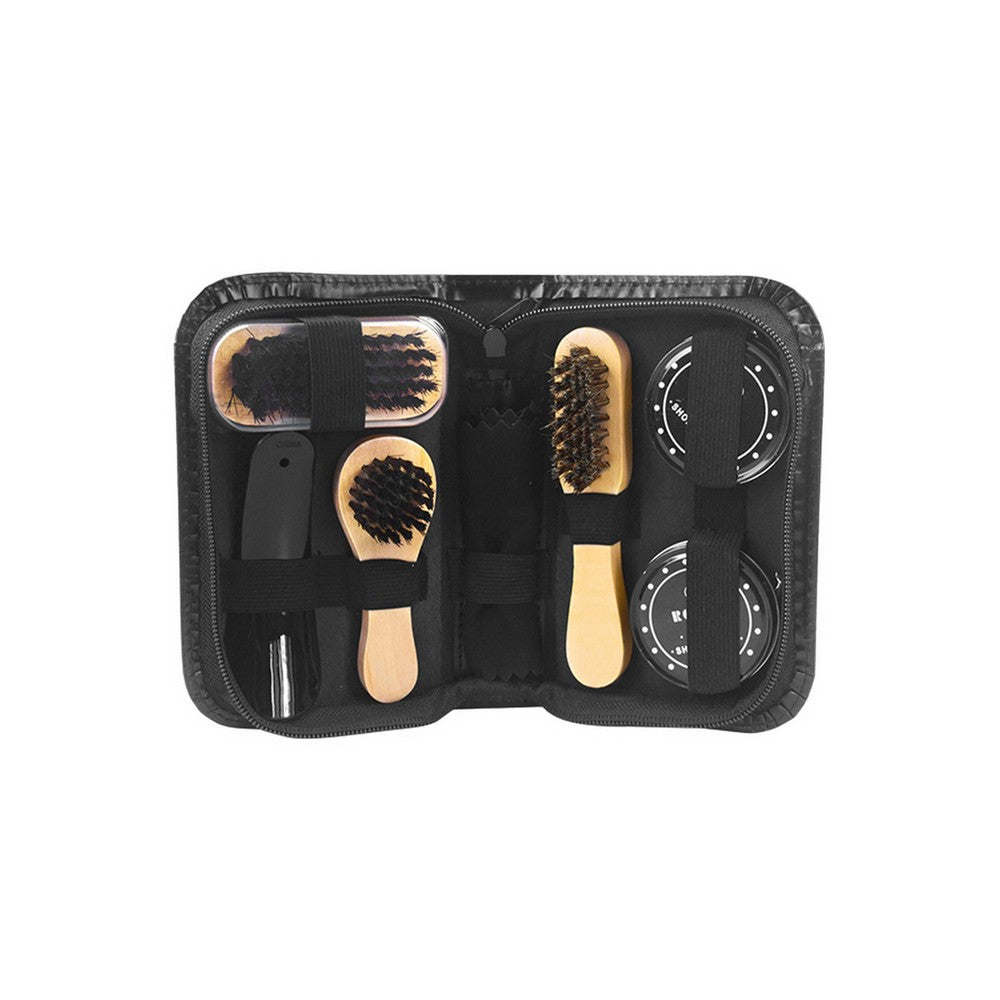 8pcs Polish Brush Set Shoe Shine Care Kit