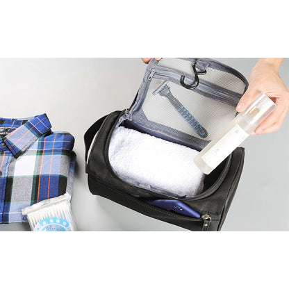 Portable Large Toiletry Travel Bag -Black
