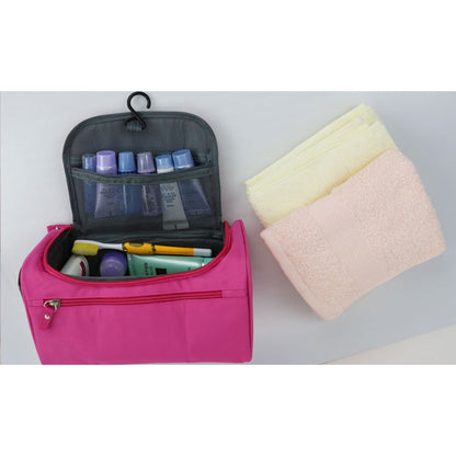 Portable Large Toiletry Travel Bag -Red
