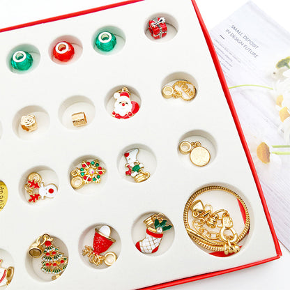 Christmas Advent Calendar with DIY Charm Bracelets