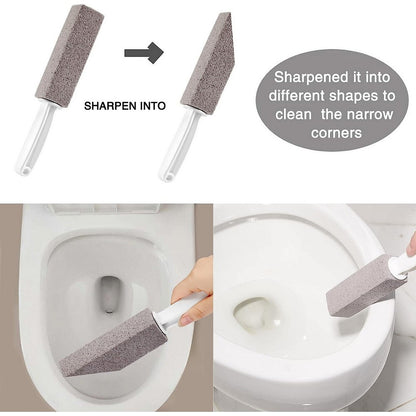 4pcs Pumice Stone Toilet Bowl Cleaner for Toilet Bowl Cleaning Brush Wand