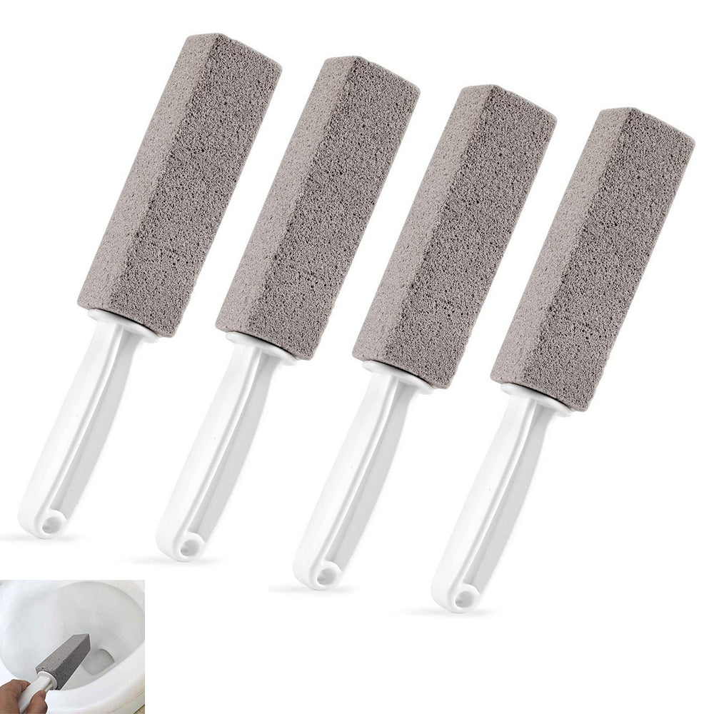 4pcs Pumice Stone Toilet Bowl Cleaner for Toilet Bowl Cleaning Brush Wand