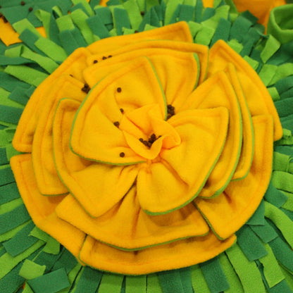 Pet Dog Snuffle Mat Nose Training Sniffing Pad Dog Puzzle Toy Slow Feeding