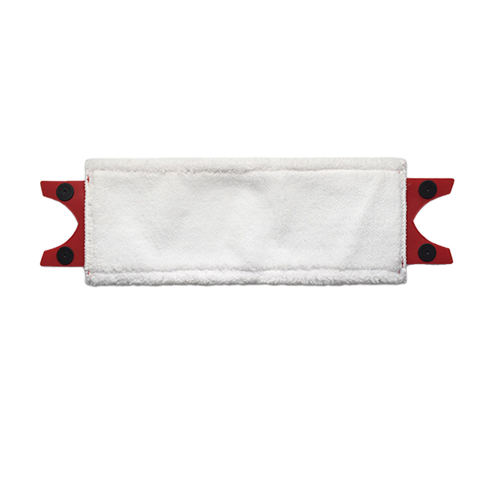 Floor Mop Pads Reusable Microfiber Flat Spin Mop Replacement -White