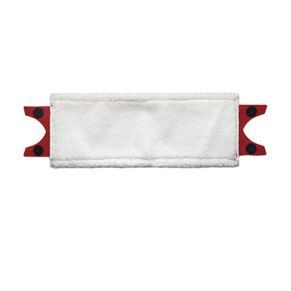 Floor Mop Pads Reusable Microfiber Flat Spin Mop Replacement -White