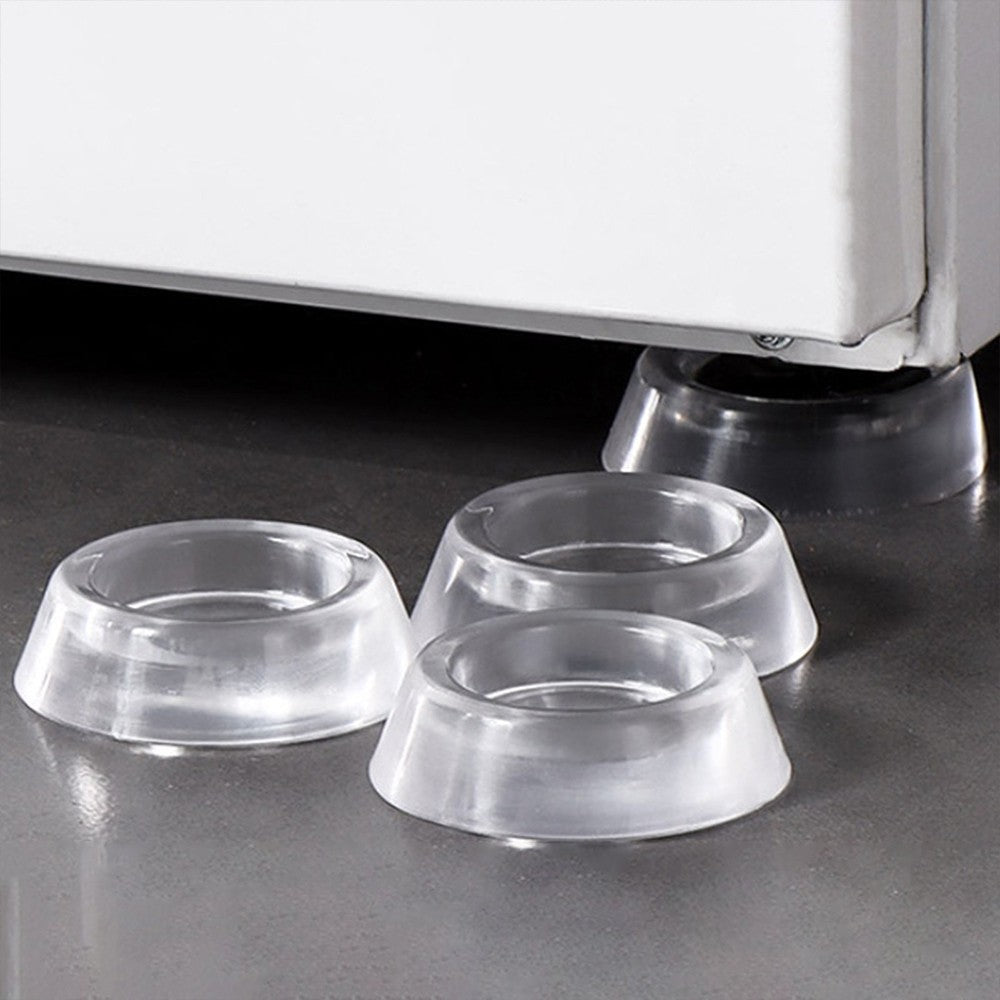 4Pcs Washing Machine Anti Vibration Foot Pads Washer Dryer Height Mats Non Slip Shock Pads