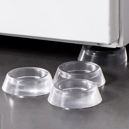 4Pcs Washing Machine Anti Vibration Foot Pads Washer Dryer Height Mats Non Slip Shock Pads