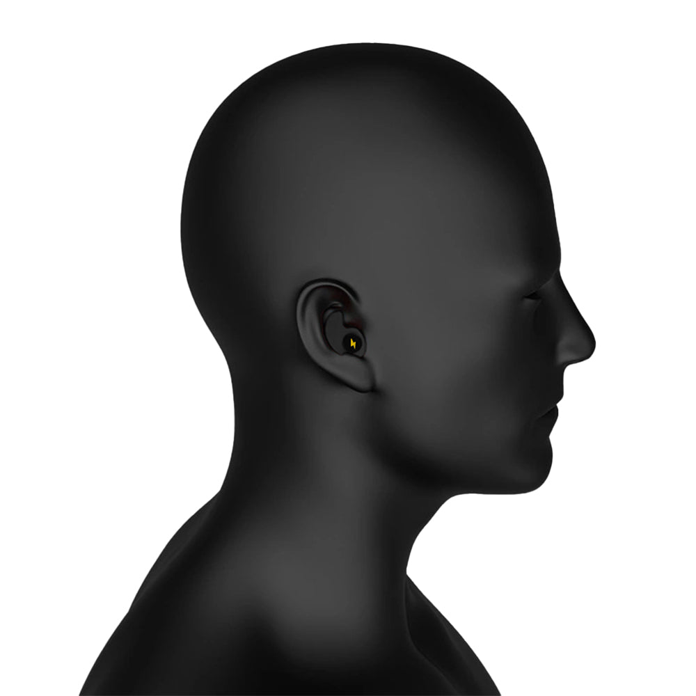 Ear Plugs for Sleeping Noise Silicone Earplugs Sound Reduction Reusable Earplugs with 5 Pairs Replacements -Black