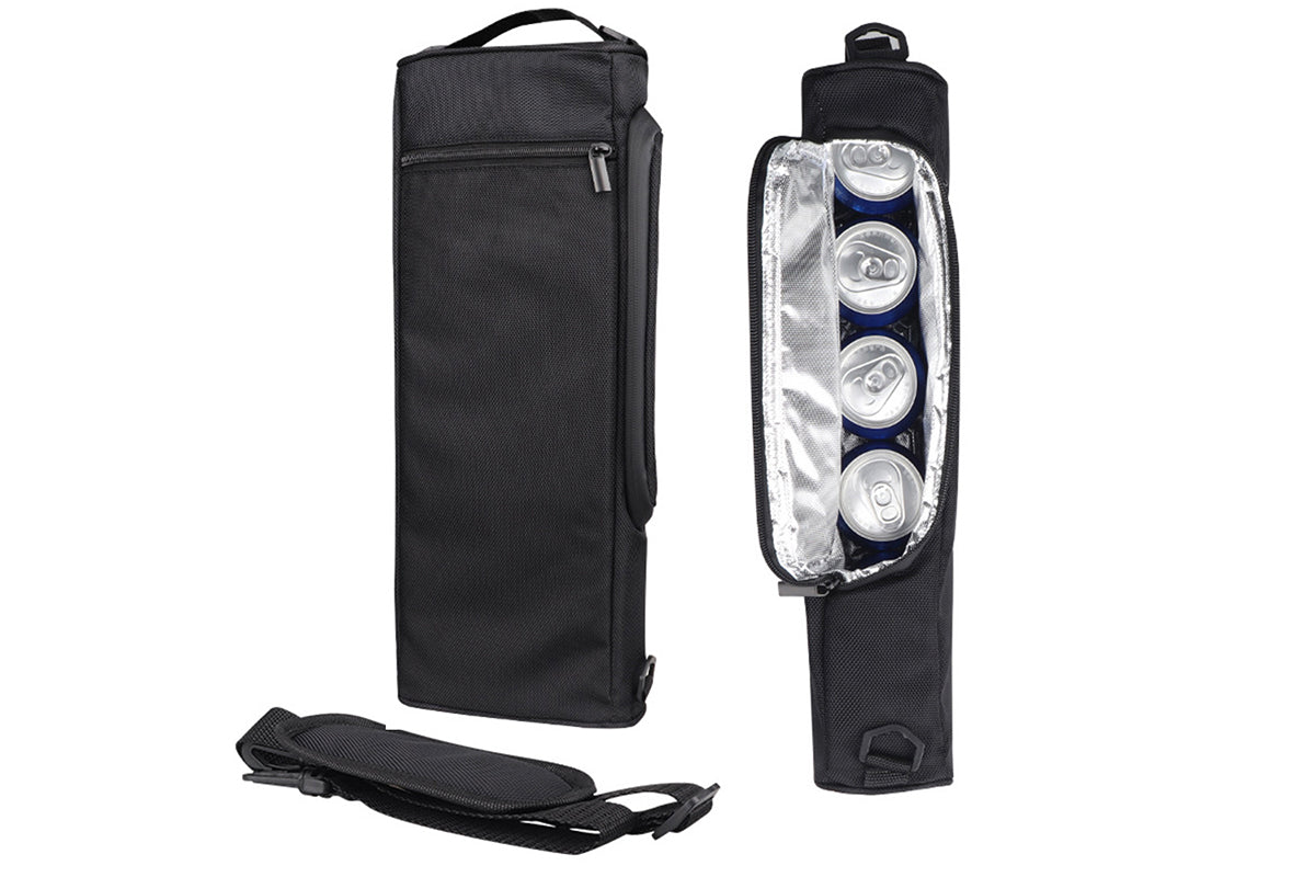 Golf Cooler Bag Accessories for Men Soft Insulated Beer Cooler Holds-Black